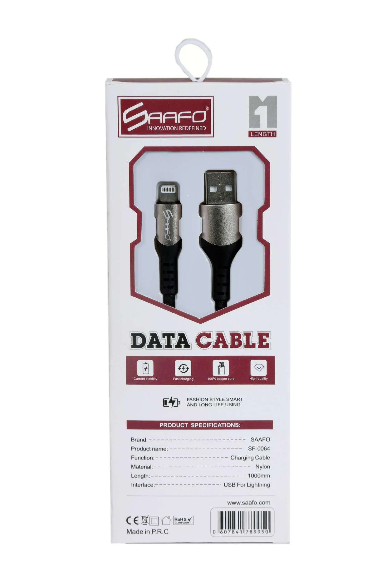 SAAFO 3A LIGHTNING TO USB CABLE