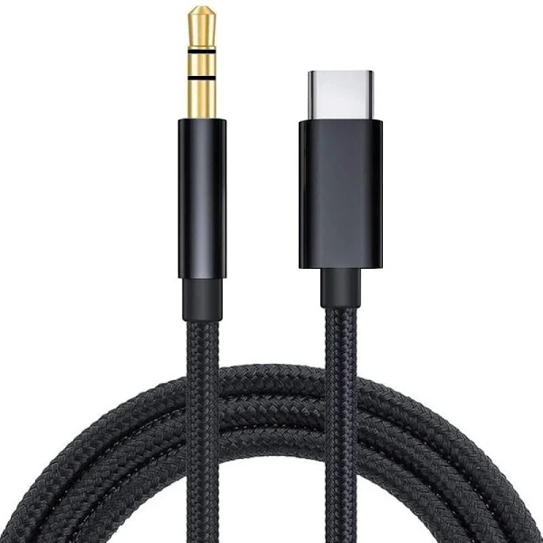 SAAFO 1000MM TYPE-C TO 3.55MM AUX CABLE