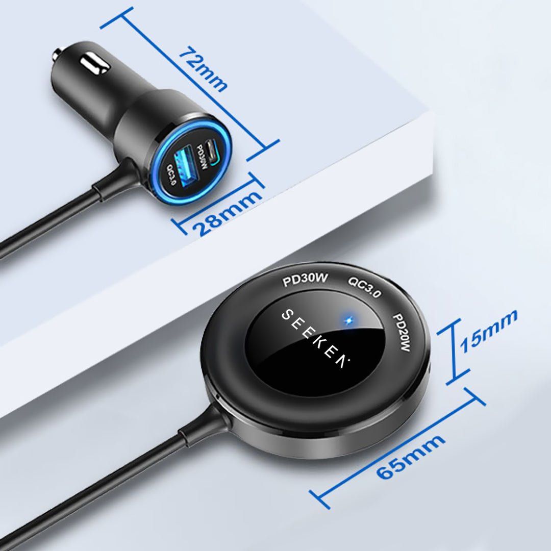 SEEKEN MULTIPORT CAR CHARGER