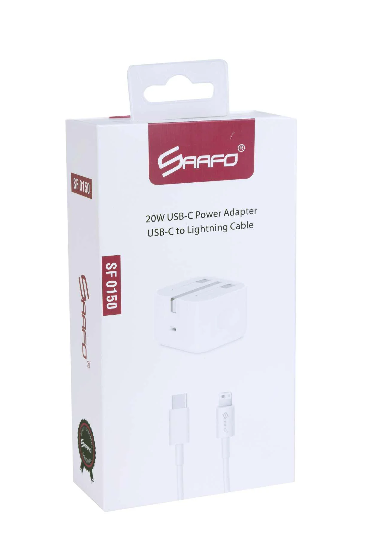 SAAFO 20W USB C TO LIGHTNING CABLE