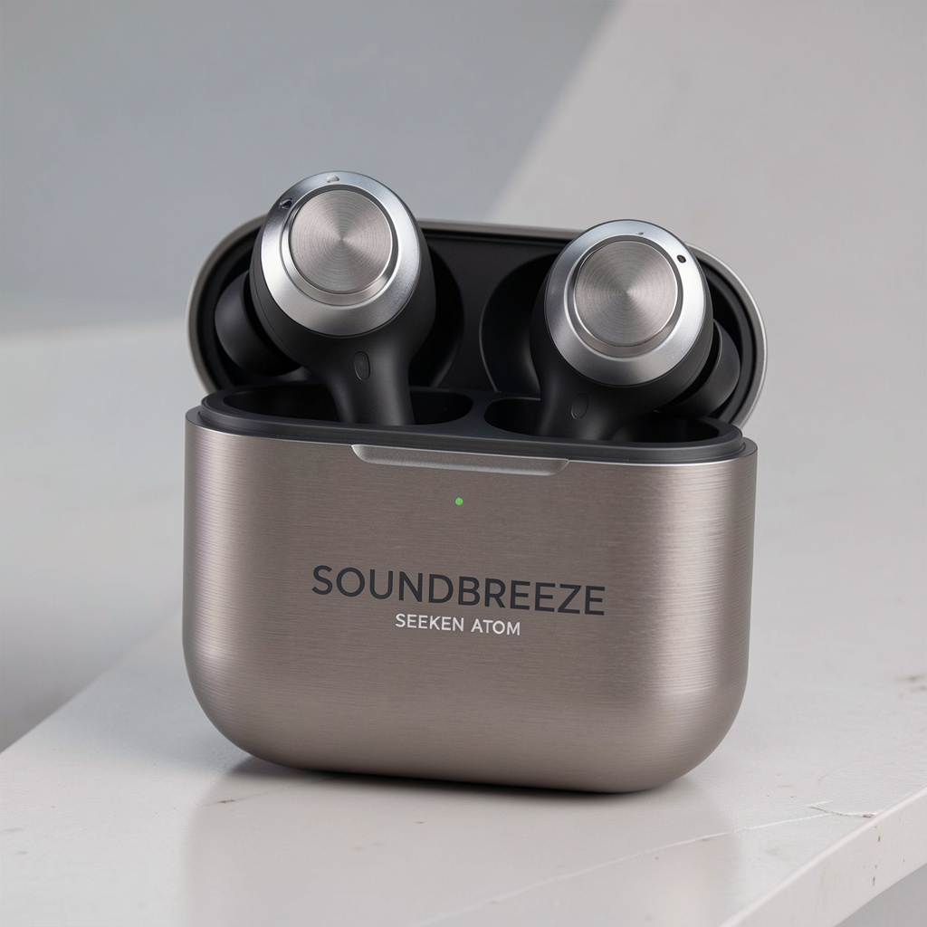 SOUNDBREEZE By SEEKEN ATOM TRUE WIRELESS EARPHONES