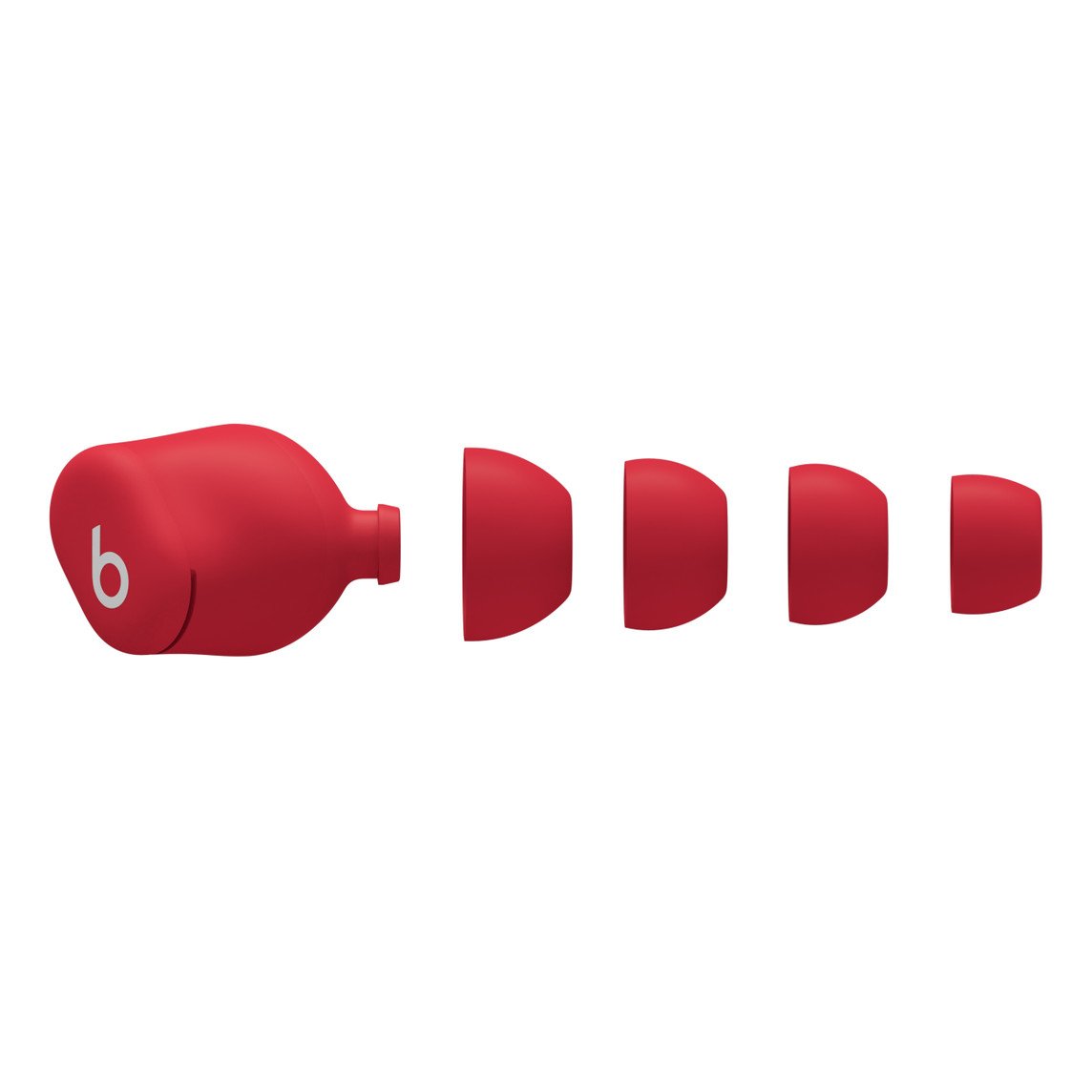 Beats Solo Buds – True Wireless Earbuds – Transparent Red