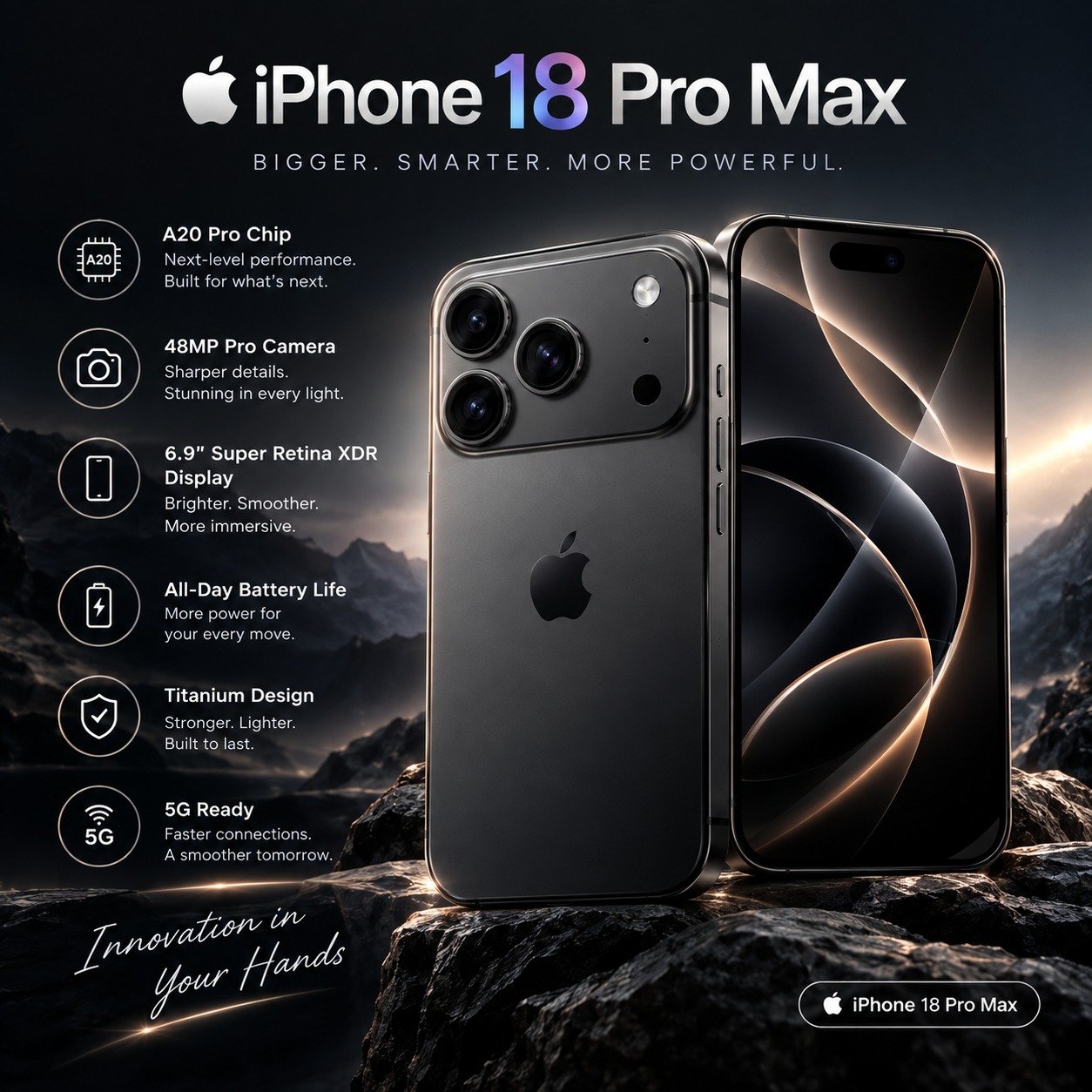 iPhone 18 Pro Max
